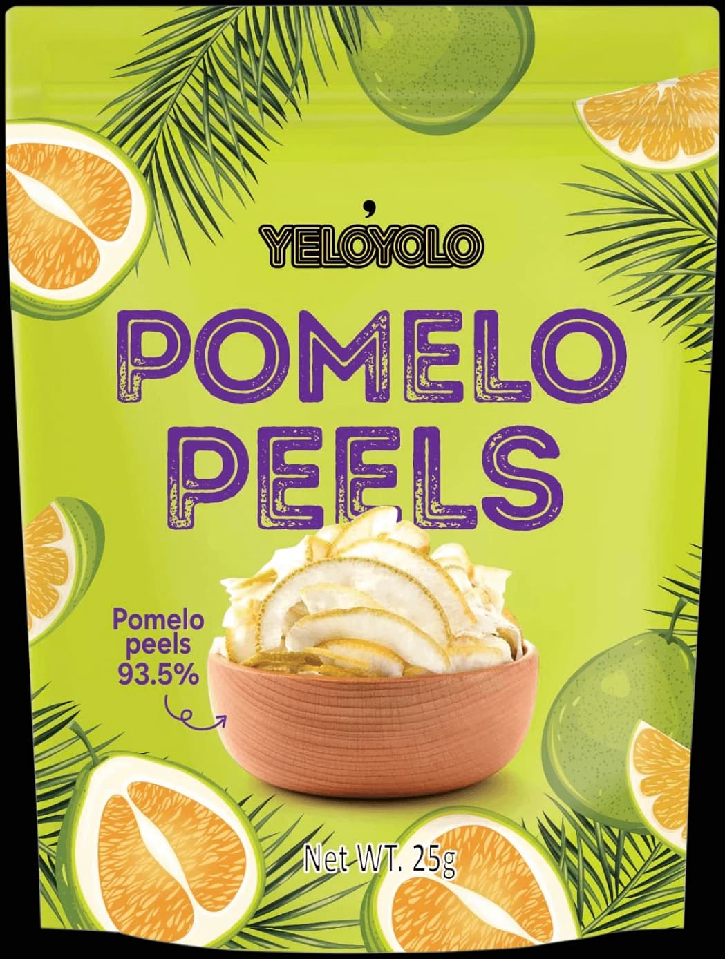 YELOYOLO Pomelo Peels 25 g package